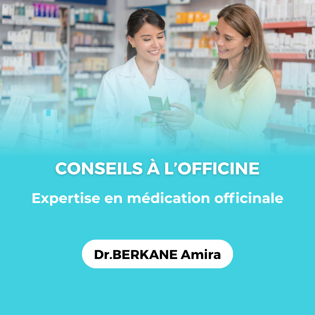 designe conseils à l'officine